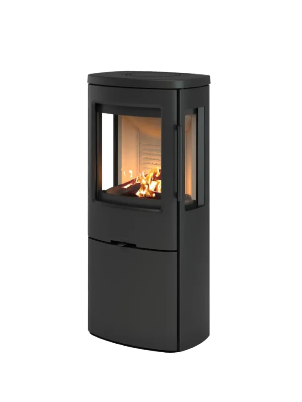 Poêle à bois TermaTech TT44HG avec vitres latérales